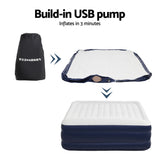 NNEDSZ Air Mattress Double Inflatable Bed 46cm Air bed