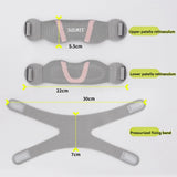 NNEOBA Adjustable Patella Knee Support Strap Knee Brace Pink