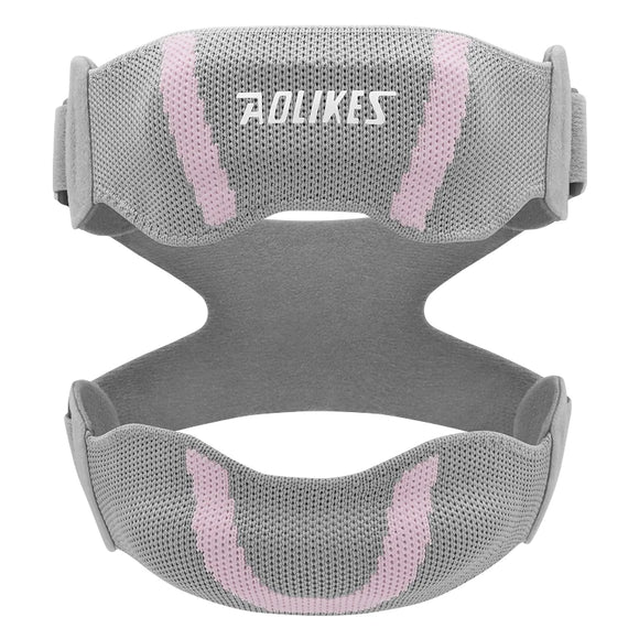 NNEOBA Adjustable Patella Knee Support Strap Knee Brace Pink