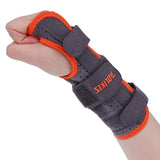 NNEOBA Adjustable Wrist Brace with Splints Size L, Orange