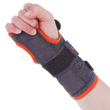 NNEOBA Adjustable Wrist Brace with Splints Size L, Orange