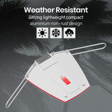 NNEMB  Rotating Digital Outdoor HD TV Antenna, with Signal Booster, Remote Control