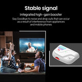 NNEMB  Rotating Digital Outdoor HD TV Antenna, with Signal Booster, Remote Control