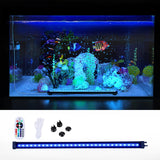 NNEDSZ Aquarium Light Submersible 52CM Air Bubble LED Light