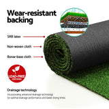 NNEDSZ 2x10m Artificial Grass Synthetic Fake 20SQM Turf Lawn 17mm Tape
