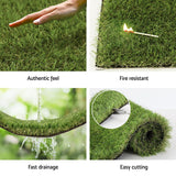 NNEDSZ Prime Turf Artificial Grass 35mm 1mx10m Synthetic Fake Lawn Turf Plastic Plant 4-coloured