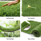 NNEDSZ Artificial Grass 30mm 2mx5m 50SQM Synthetic Fake Lawn Turf Plastic Plant 4-coloured