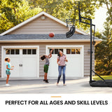 NNEMB Basketball Return System, with 360 Degree Universal Attachment