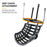 NNEMB Basketball Return System, with 360 Degree Universal Attachment