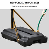 NNEMB Portable Kids Basketball Hoop Stand System, 1.15m to 1.60m Height Adjustable