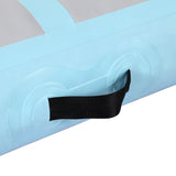 NNEDSZ 1m Air Track Mat Inflatable Gymnastics Tumbling Mat Green