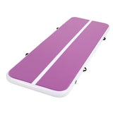 NNEDSZ Everfit 3M Air Track Gymnastics Tumbling Exercise Cheerleading Mat Inflatable Purple