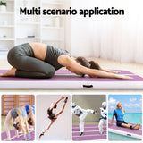 NNEDSZ Everfit 3M Air Track Gymnastics Tumbling Exercise Cheerleading Mat Inflatable Purple