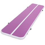NNEDSZ Everfit 4M Air Track Gymnastics Tumbling Exercise Cheerleading Mat Inflatable Purple
