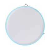 NNEDSZ 1m Air Track Spot Inflatable Gymnastics Tumbling Mat Round W/ Pump Green