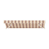 NNEDSZ Retractable Folding Arm Awning Manual Sunshade 3Mx2.5M Beige Brown