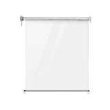 NNEDSZ Outdoor Blinds Transparent Roll Down Awning Window Shade 1.3X2.4M