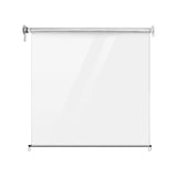 NNEDSZ Outdoor Blinds Transparent Roll Down Awning Window Shade 1.5X2.4M