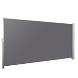 NNEDSZ Side Awning Sun Shade Outdoor Blinds Retractable Screen 1.4X3M GR