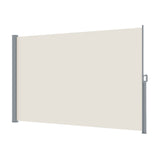 NNEDSZ Side Awning Sun Shade Outdoor Blinds Retractable Screen 2X3M Cream