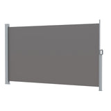 NNEDSZ Side Awning Sun Shade Outdoor Retractable Privacy Screen 2X3M Grey