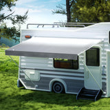 NNEDSZ Weisshorn 12ft Caravan Awning RV Replacement Fabric 3.40M x 2.42M