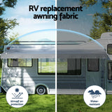 NNEDSZ Weisshorn 15ft Caravan Awning RV Replacement Fabric 4.32M x 2.42M