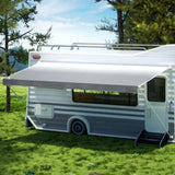 NNEDSZ Weisshorn 17ft Caravan Awning RV Replacement Fabric 4.93M x 2.42M