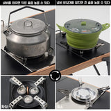 NNEOBA IGT Camping Gas Stove – One-Click Ignite High Power Table Stove