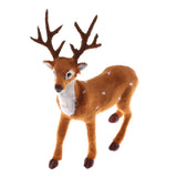 Plush Christmas Reindeer Decoration – Soft Festive Elk Toy