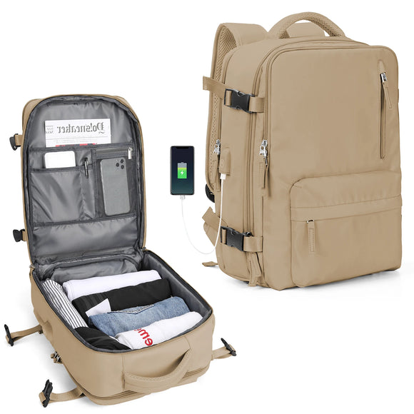NNEOBA Cabin Laptop Backpack Khaki