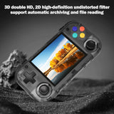 NNEOBA Handheld Retro Gaming Console with 2.8'' IPS Screen – Crystal Black