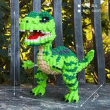 NNEOBA Dinosaur Building Block Toy (Green)