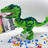 NNEOBA Dinosaur Building Block Toy (Green)