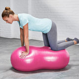 NNEOBA Anti-Burst Peanut Yoga Ball with Pump