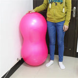 NNEOBA Anti-Burst Peanut Yoga Ball with Pump