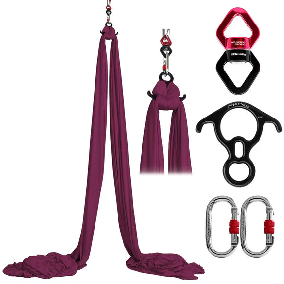 NNEOBA Yoga Aerial Silks Full Set for Home & Gym