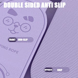 NNEOBA High-Density Anti-Noise Jump Rope Yoga Mat