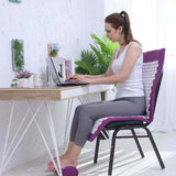 NNETM Acupressure Massage Mat & Neck Pillow Set (Purple)