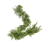 NNEOBA Pine Needle Christmas Garland Wreath Hanging Ornament