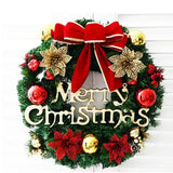 NNEOBA New Year Christmas Wreath Large Artificial Door