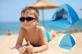 NNEOBA Automatic Pop-Up Beach Tent UV Protection Waterproof Outdoor (Blue)
