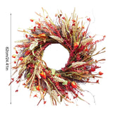 NNEOBA Wreath Harvest Garland Front Door Decor