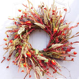 NNEOBA Wreath Harvest Garland Front Door Decor