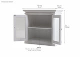 NNENVS Display Buffet with 2 Glass Doors