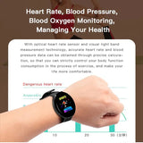 NNEOBA Smart Watch Blood Pressure Fitness Tracker for Men & Women