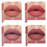 NNETM 6-Piece Long-Lasting Waterproof matte Finish Lipsticks