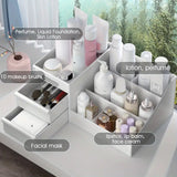 NNETM Large Capacity Cosmetic Storage with Drawers Store Brushes, Makeup, Skincare, Perfumes