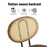 NNEDSZ Artiss 4x Bar Stools PU Leather Stools Brown