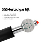 NNEDSZ Artiss 4x Bar Stools PU Leather Gas Lift Black